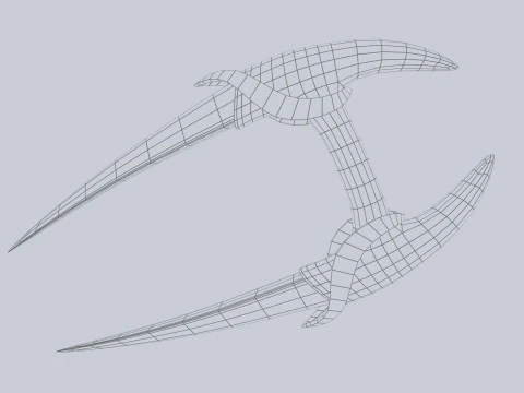 Arma tecnologica aliena Modello 3D