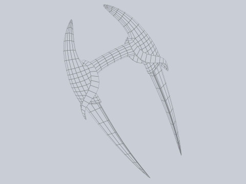 Alien tech weapon 3D Модель