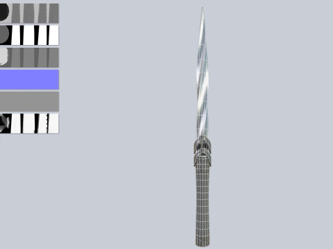 Alien tech weapon 3D Модель