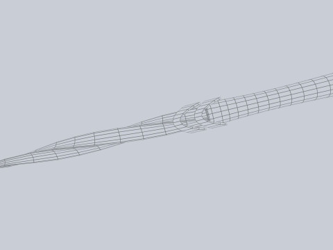 Alien tech weapon 3D Модель