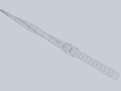 Alien tech weapon 3D Модель
