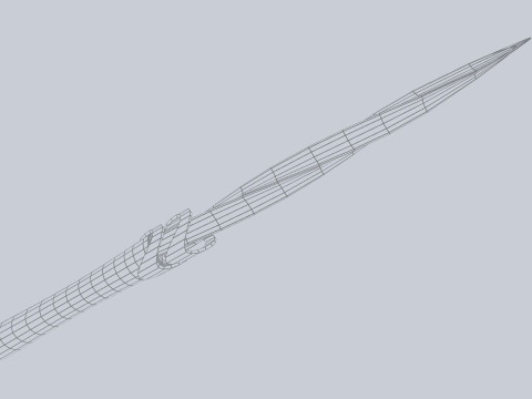 Alien tech weapon 3D Модель