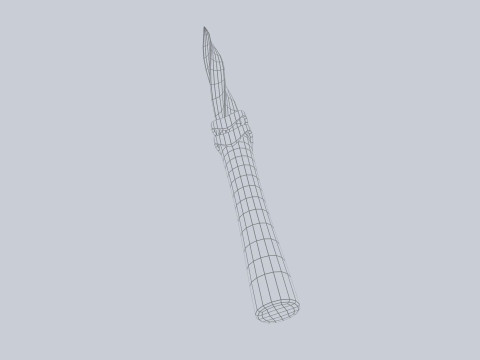 Alien tech weapon 3D Модель