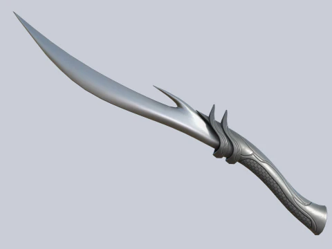 Alien tech weapon collection 3D Model