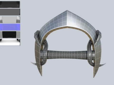 Alien tech weapon collection 3D Модель