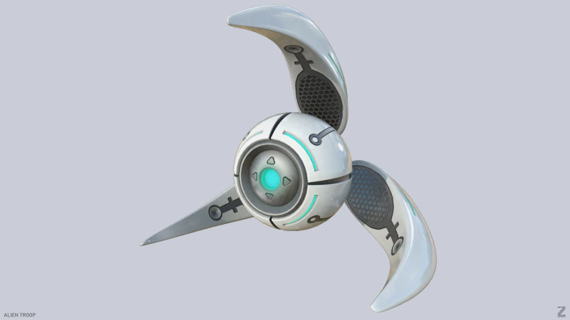 エイリアン軍団 3Dモデル .c4d .max .obj .3ds .fbx .stl .blend 