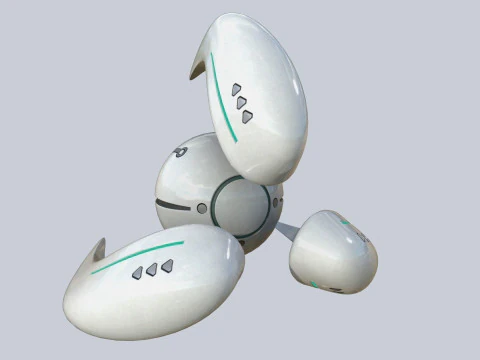 エイリアン軍団 3Dモデル