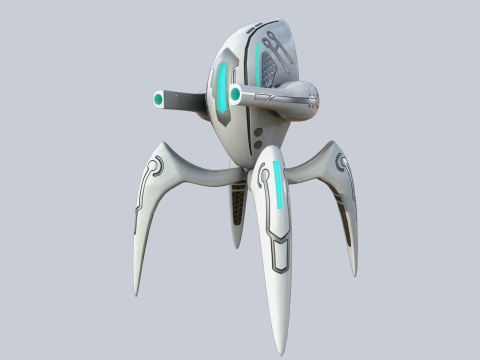 Alien troop 3D Model
