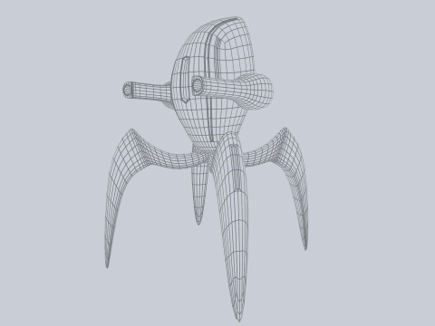 Alien troop Modelo 3D