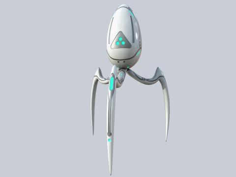 Alien troop 3D Model