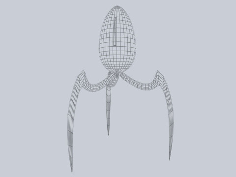 Alien troop 3D Model