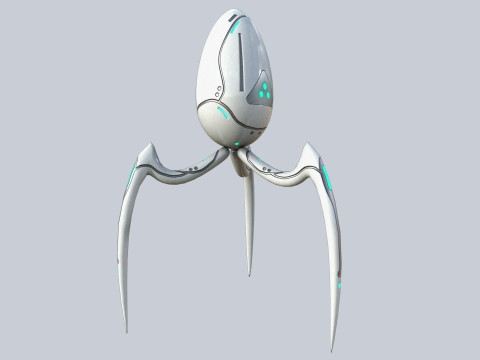 Alien troop 3D Model