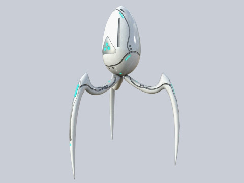 Alien troop 3D Model