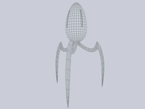 tropa alien&iacute;gena Modelo 3D