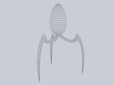 Alien troop 3D Model
