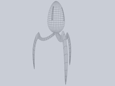 Alien troop 3D Model