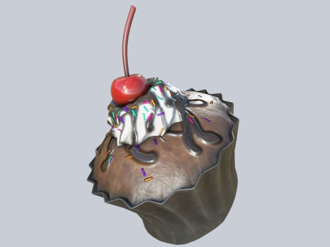 Cupcake Modelo 3D