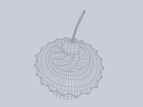 Cupcake Modelo 3D