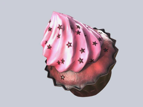 kue mangkuk Model 3D