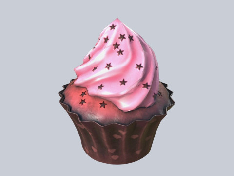 Cupcake 3Dモデル