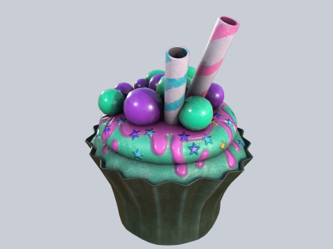 Cupcake Model 3D