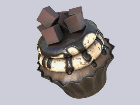 Cupcake Modello 3D