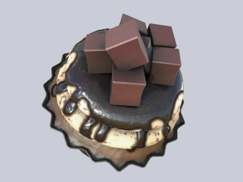 Cupcake Modello 3D