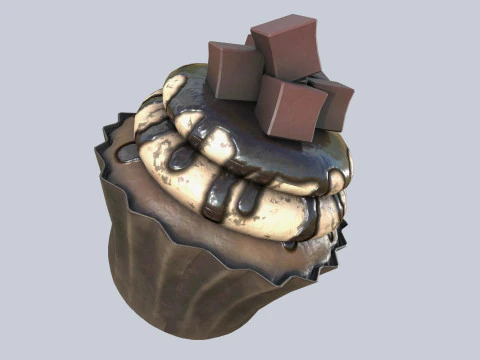 Cupcake Modello 3D