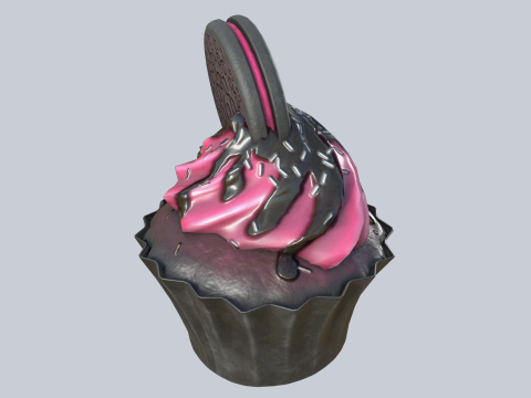 Cupcake 3D Model