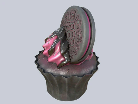 Cupcake 3D Model