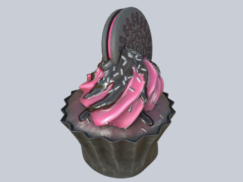 Cupcake Modelo 3D