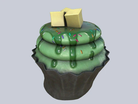 Cupcake Modello 3D