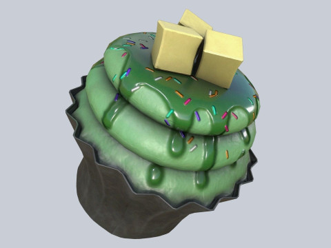 Cupcake 3D Model