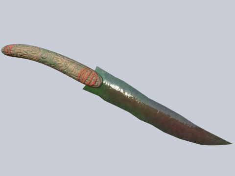 Mayan weapon Modello 3D