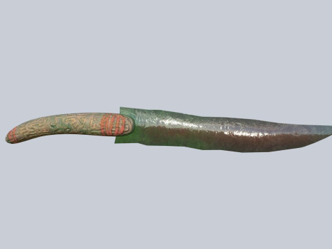 Mayan weapon 3D Model