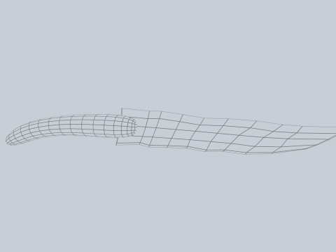 Mayan weapon 3D Model