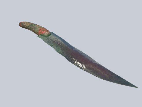 Mayan weapon 3D Model