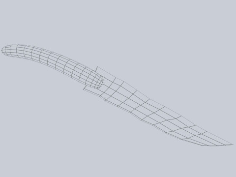 Mayan weapon 3D Model