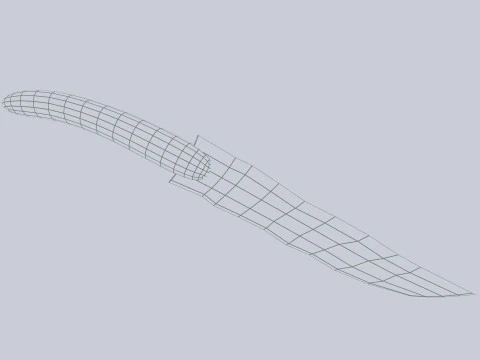 Mayan weapon 3D Model