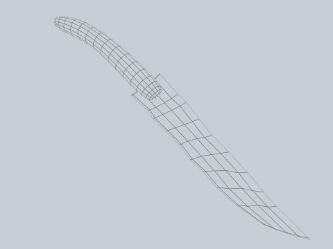 Mayan weapon 3D Model