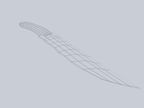 Mayan weapon 3D Model