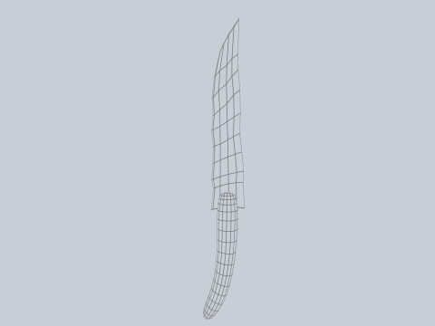 Mayan weapon 3D Model