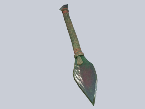 Mayan weapon 3D Model