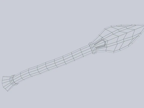 माया हथियार 3D मॉडल