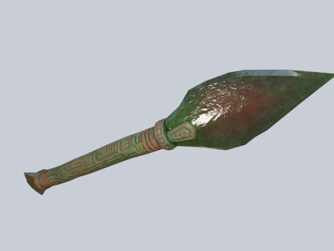 Mayan weapon 3D Model