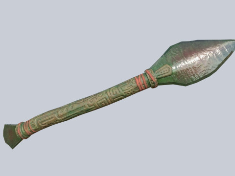 Mayan weapon 3D Model