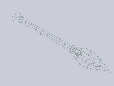 माया हथियार 3D मॉडल