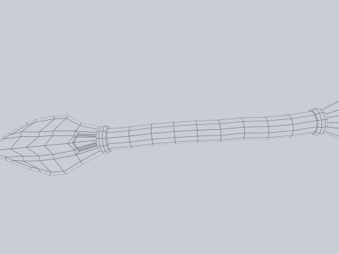 Mayan weapon 3D Model