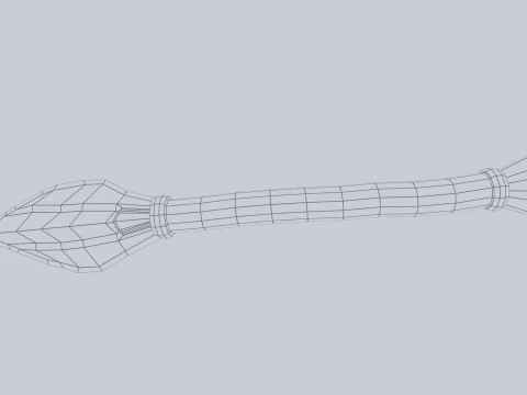 माया हथियार 3D मॉडल