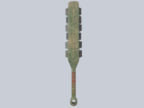 Mayan weapon 3D Model